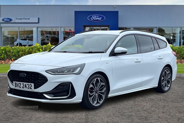Ford Focus 1.5 EcoBlue ST-Line Vignale 5dr Auto**SYNC 4 WITH APPLE CAR PLAY - PARKING SENOSRS - FULL LEATHER - HEATED SEATS/STEERING WHEEL - SAT NAV** in Antrim