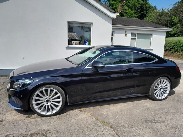 Mercedes C-Class C220d AMG Line 2dr Auto in Tyrone