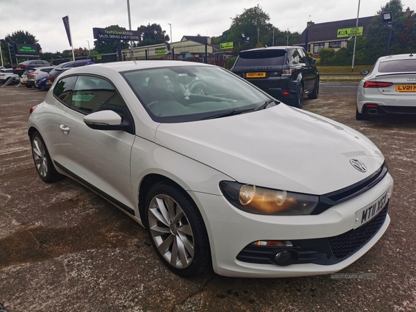 Volkswagen Scirocco 2.0 GT TDI BLUEMOTION TECHNOLOGY 2d 140 BHP Very Good Driving Car in Down