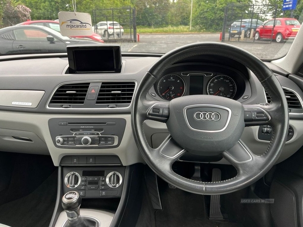 Audi Q3 2.0 TDI QUATTRO SE 5d 138 BHP BLUETOOTH - GREY CLOTH - MET GREY in Armagh