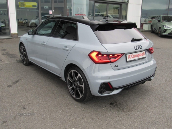 Audi A1 1.0 TFSI 25 Black Edition Sportback S Tronic Euro 6 (s/s) 5dr in Down