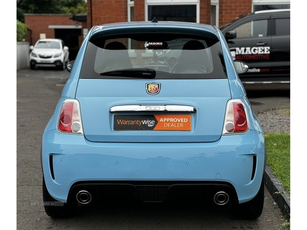 Abarth 500 T-Jet in Down