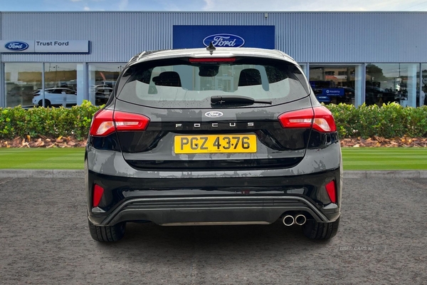 Ford Focus 1.0 EcoBoost 125 ST-Line 5dr- Electric Parking Brake, Bluetooth, Cruise Control, Speed Limiter, Voice Control, Lane Assist, Apple Car Play in Antrim