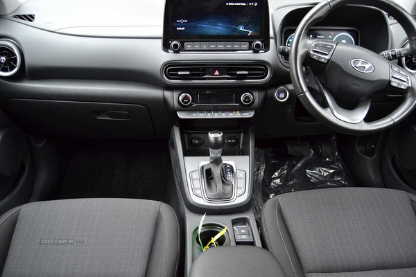 Hyundai Kona 1.6 GDI PREMIUM SELF CHARGING HYBRID AUTO, 2 YEAR WARRANTY PACKAGE in Antrim