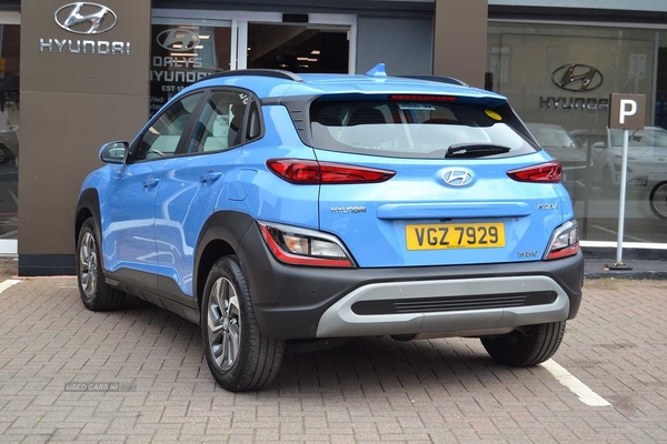 Hyundai Kona 1.6 GDI SE CONNECT SELF CHARGING HYBRID AUTO, 5 YEAR H PROMISE WARRANTY in Antrim