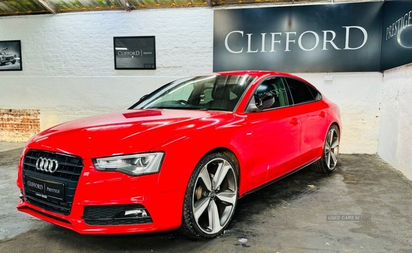 Audi A5 2.0 SPORTBACK TDI BLACK EDITION S/S 5d 175 BHP in Derry / Londonderry