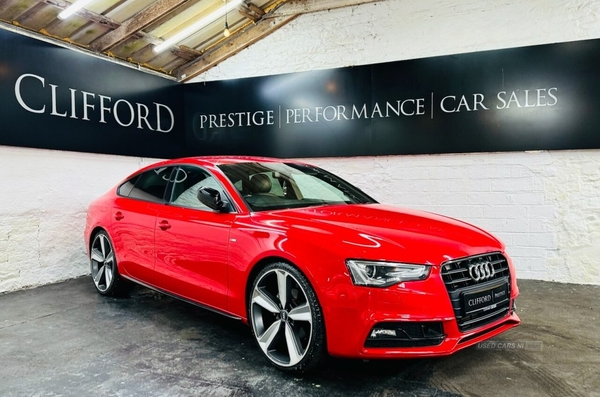 Audi A5 2.0 SPORTBACK TDI BLACK EDITION S/S 5d 175 BHP in Derry / Londonderry
