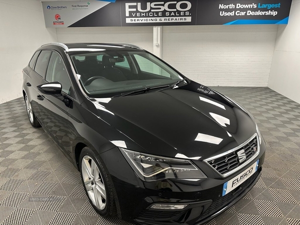 Seat Leon 2.0 TDI FR 5d 148 BHP FRONT AND REAR PARKING SENSORS in Down