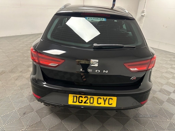 Seat Leon 2.0 TDI FR 5d 148 BHP FRONT AND REAR PARKING SENSORS in Down