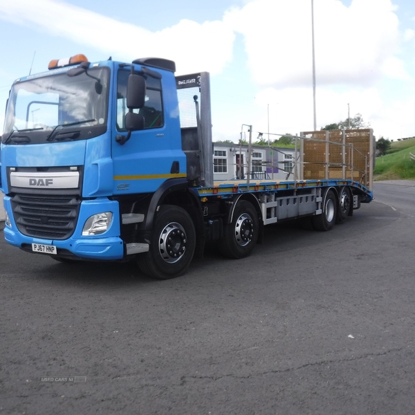 Daf CF 400bhp beavertail 8 wheeler 31ft 10" in Down