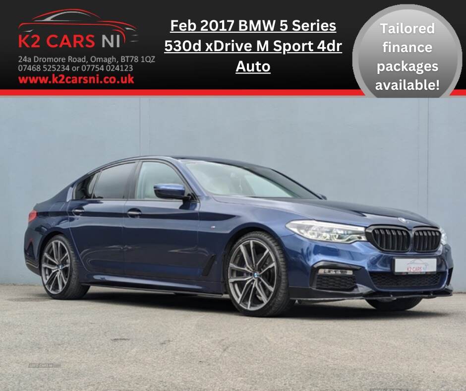 BMW 5 Series DIESEL SALOON in Tyrone