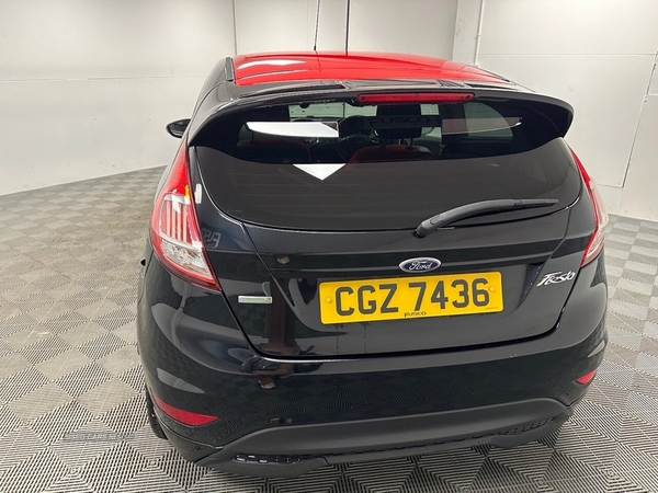 Ford Fiesta 1.0 ZETEC S BLACK EDITION 3d 139 BHP AIR CON, LIMITED EDITION in Down
