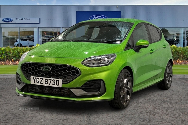 Ford Fiesta 1.5 EcoBoost ST-3 5dr- Reversing Sensors & Camera, Driver Assistance, Heated Font Seats & Wheel, Apple Car Play, Sports Mode, Lane Assist in Antrim