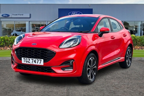 Ford Puma 1.0 EcoBoost Hybrid mHEV ST-Line 5dr- Parking Sensors, Apple Car Play, Sat Nav, Cruise Control, Speed Limier, Lane Assist, Voice Control, Start Stop in Antrim