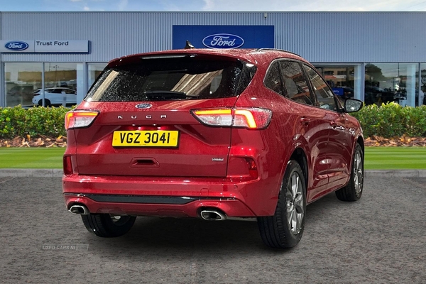 Ford Kuga 2.5 PHEV ST-Line Edition 5dr CVT- Parking Sensors, Driver Assistance, Apple Car Play, Cruise Control, Speed limiter, Lane Assist, Voice Control in Antrim