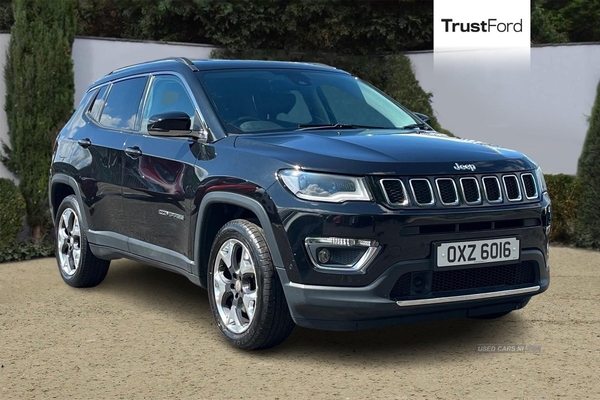 Jeep Compass MULTIAIR II LIMITED 5DR - REVERSING CAMERA with SENSORS, KEYLESS GO, HEATED SEATS & STEERING WHEEL, BLIND SPOT MONITOR, SAT NAV, FULL LEATHER in Antrim