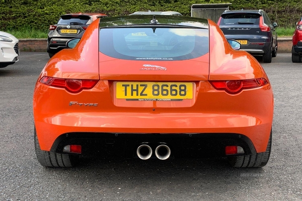 Jaguar F-Type V6 AUTO IN ORANGE WITH ONLY 43K + £10K FACTORY EXTRAS in Armagh