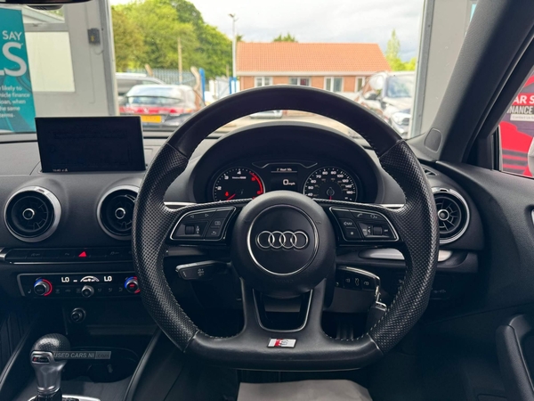 Audi A3 2.0 TDI 35 S line Sportback S Tronic Euro 6 (s/s) 5dr in Tyrone