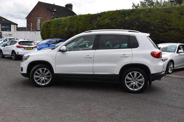 Volkswagen Tiguan 2.0 MATCH EDITION TDI BMT 4MOTION DSG 5d 148 BHP Full VW Service History in Down