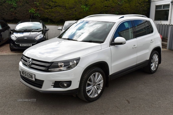 Volkswagen Tiguan 2.0 MATCH EDITION TDI BMT 4MOTION DSG 5d 148 BHP Full VW Service History in Down