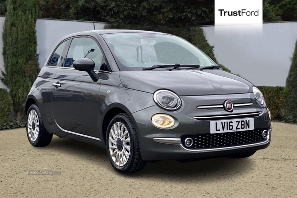 Fiat 500 1.2 Lounge 3dr**Full Leather Interior, Carplay, Cruise Control, Rear Parking Sensors, LED Lights, 7 Airbags, Great First Car** in Antrim