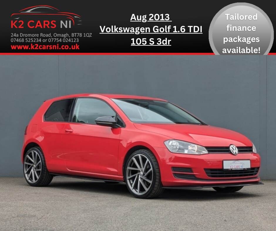 Volkswagen Golf DIESEL HATCHBACK in Tyrone