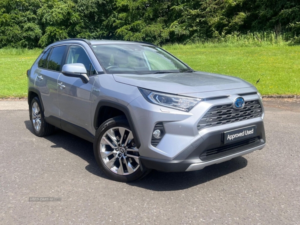 Toyota RAV4 2.5 VVT-h Excel CVT 4WD Euro 6 (s/s) 5dr in Antrim