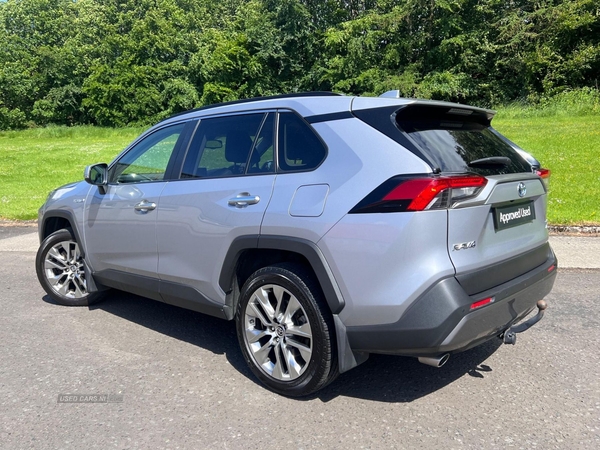 Toyota RAV4 2.5 VVT-h Excel CVT 4WD Euro 6 (s/s) 5dr in Antrim