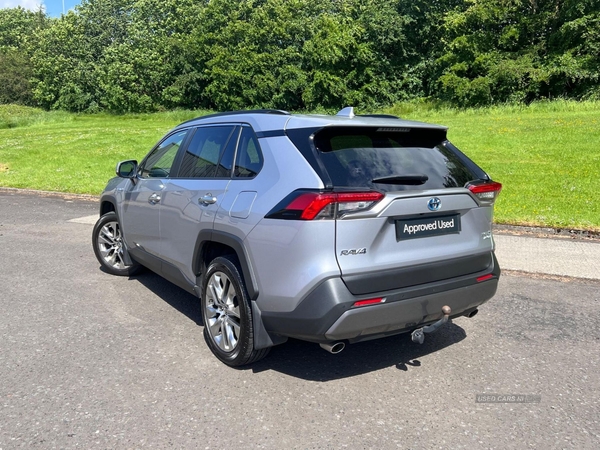 Toyota RAV4 2.5 VVT-h Excel CVT 4WD Euro 6 (s/s) 5dr in Antrim