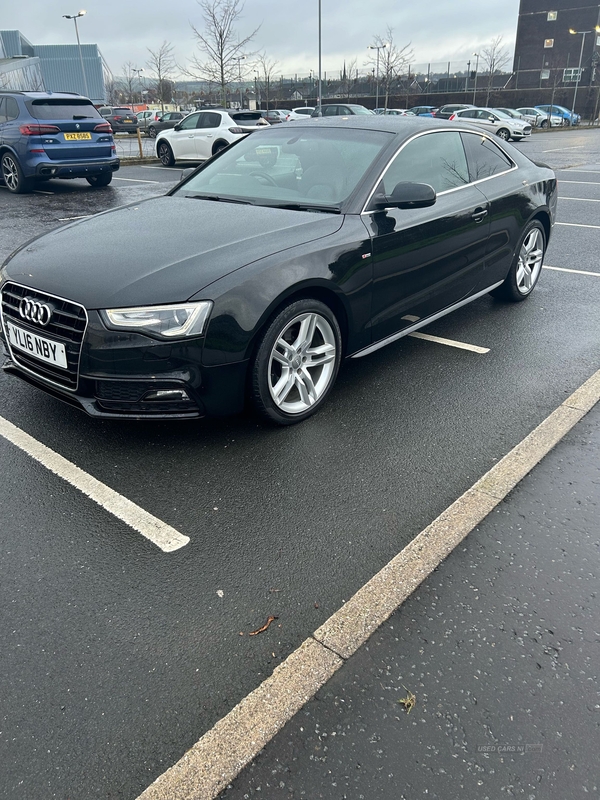 Audi A5 2.0 TDI 190 S Line 2dr [Nav] in Down