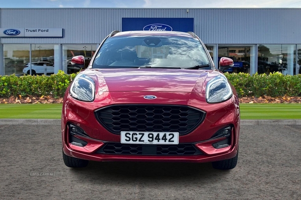 Ford Puma 1.0 EcoBoost Hybrid mHEV ST-Line 5dr - WIRELESS CHARGING PAD, CRUISE CONTROL, REAR SENSORS, DIGTIAL CLUSTER, RAIN SENSING WIPERS, SAT NAV and more in Antrim