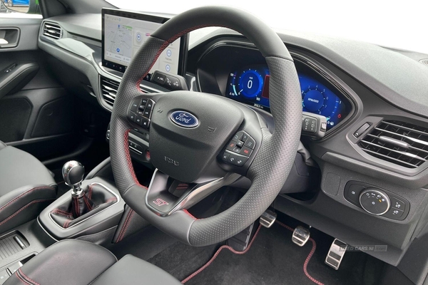 Ford Focus 2.3 EcoBoost ST 5dr- DOOR EDGE GUARDS, WINTER PACK, B&O AUDIO, ENHANCED PARK ASSIST, REAR CAMERA, KEYLESS GO, SYNC 4, WIRELESS CHARGING PAD, SAT NAV in Antrim