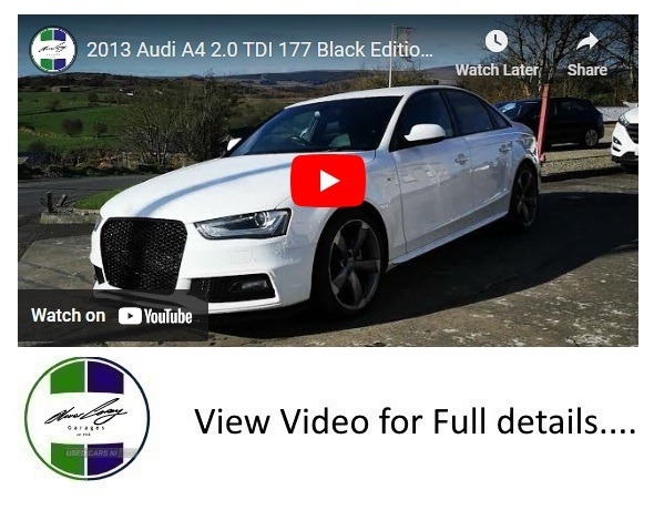 Audi A4 SALOON SPECIAL EDITIONS in Tyrone