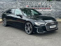 Audi A6 S-LINE MHEV TECH PACK 40 2.0TDI 200 BHP REAR CAMERA, TECH PK, HEATED SEATS in Tyrone