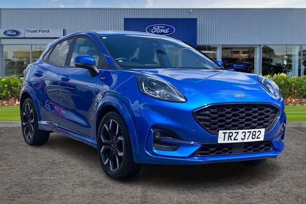 Ford Puma 1.0 EcoBoost Hybrid mHEV ST-Line X 5dr**8inch Touch Screen, Carplay, Rear Parking Sensors, Lane Assist, ISOFIX, Partial Leather Interior, Privacy Glass** in Antrim