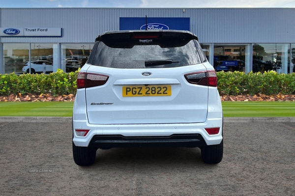 Ford EcoSport 1.0 EcoBoost 125 ST-Line 5dr, Apple Car Play, Android Auto, Sat Nav, Partial Leather Interior, Keyless Start, Parking Sensors & Reverse Camera in Derry / Londonderry