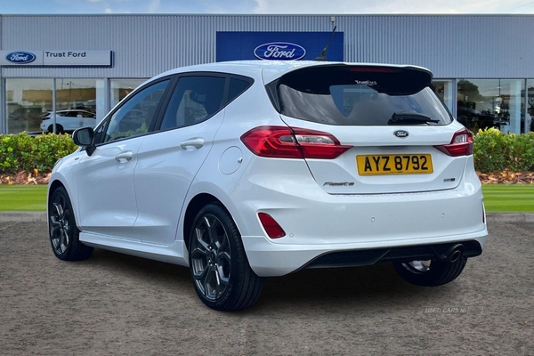 Ford Fiesta 1.0 EcoBoost Hybrid mHEV 125 ST-Line Edition 5dr, Apple Car Play, Android Auto, Parking Sensors, Sat Nav, Multimedia Screen, Keyless Start in Derry / Londonderry