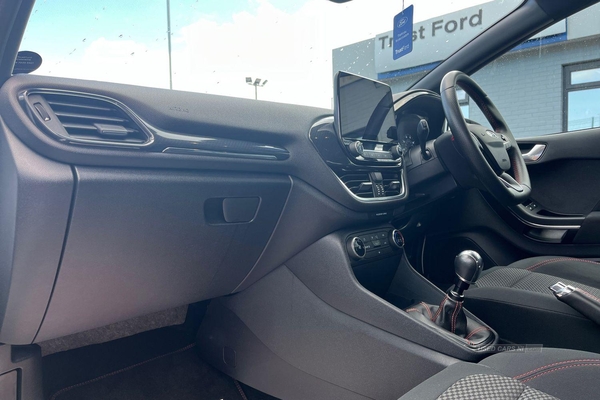 Ford Fiesta 1.0 EcoBoost Hybrid mHEV 125 ST-Line Edition 5dr, Apple Car Play, Android Auto, Parking Sensors, Sat Nav, Multimedia Screen, Keyless Start in Derry / Londonderry