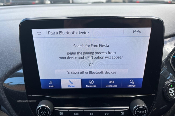 Ford Fiesta 1.0 EcoBoost Hybrid mHEV 125 ST-Line Edition 5dr, Apple Car Play, Android Auto, Parking Sensors, Sat Nav, Multimedia Screen, Keyless Start in Derry / Londonderry