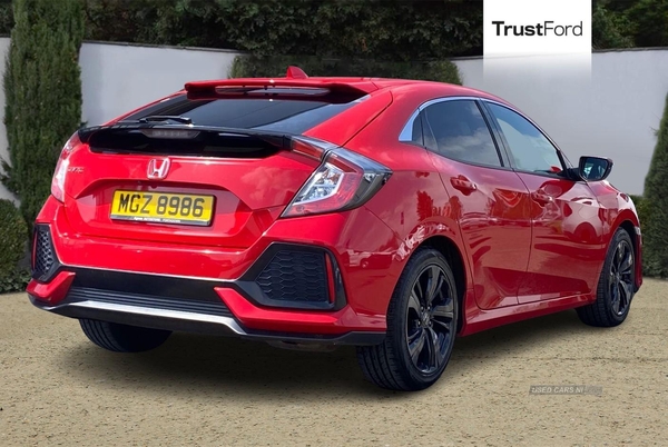 Honda Civic 1.0 VTEC Turbo 126 SR 5dr**7inch Touch Screen, Carplay, Collision Assist, Front & Rear Parking Sensors, Lane Assist, Auto Lights & Wipers** in Antrim