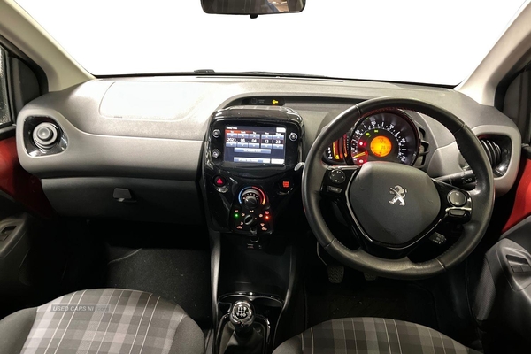 Peugeot 108 1.0 72 Allure 5dr- Reversing Camera, Cruise Control, Bluetooth, Start Stop in Antrim