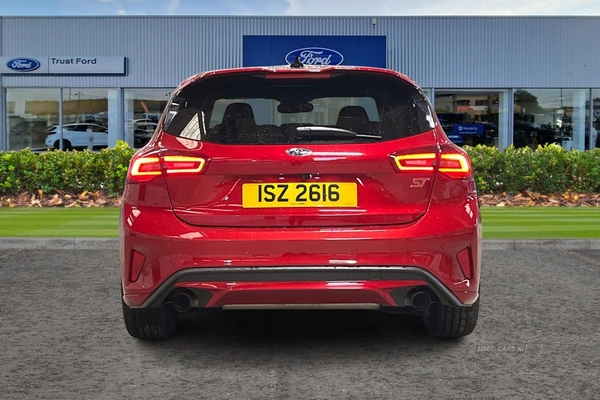 Ford Focus 2.3 EcoBoost ST 5dr- Panoramic Sunroof, Parking Sensors & Camera, Electric Front Seats, Driver Assistance, Apple Car Play, Sports Mode in Antrim