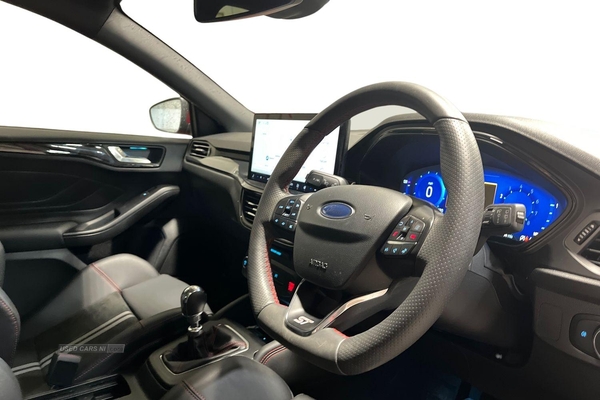 Ford Focus 2.3 EcoBoost ST 5dr- Panoramic Sunroof, Parking Sensors & Camera, Electric Front Seats, Driver Assistance, Apple Car Play, Sports Mode in Antrim