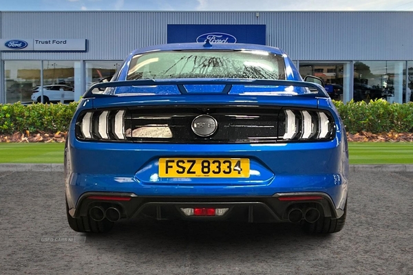 Ford Mustang 5.0 V8 GT [Custom Pack 2] 2dr Auto- Electric Heated & Aircon Front Seats, Voice Control, Reversing Sensors & Camera, Apple Car Play, Sat Nav in Antrim