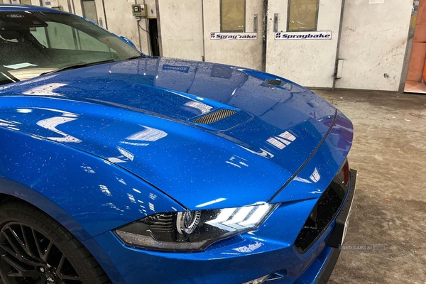 Ford Mustang 5.0 V8 GT [Custom Pack 2] 2dr Auto- Electric Heated & Aircon Front Seats, Voice Control, Reversing Sensors & Camera, Apple Car Play, Sat Nav in Antrim