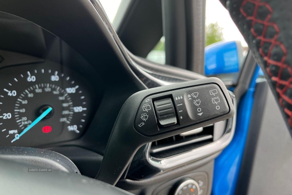 Ford Fiesta 1.0 EcoBoost Hybrid mHEV 125 ST-Line Editi0on 5dr- Reversing Sensors, Sat Nav, Cruise Control, Speed Limiter, Lane Assist, Voice Control, Start Stop in Antrim