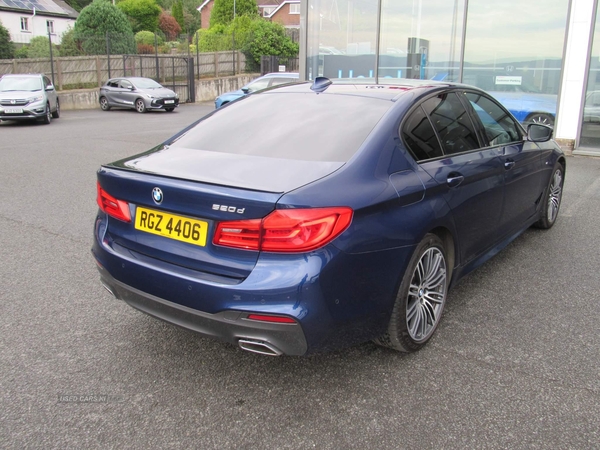 BMW 5 Series 2.0 520d MHT M Sport Auto Euro 6 (s/s) 4dr in Down