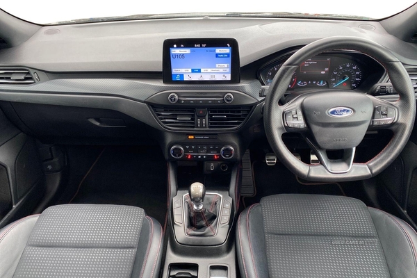Ford Focus 1.0 EcoBoost 125 ST-Line X 5dr**8inch Touch Screen, Carplay, Front & Rear Parking Sensors, Lane Assist, ISOFIX, Partial Leather Interior, Privacy Glass** in Antrim