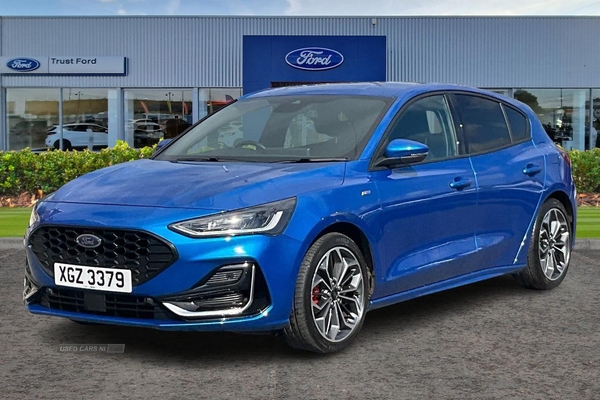 Ford Focus 1.0 EcoBoost Hybrid mHEV 155 ST-Line Vignale 5dr**HEATED FULL LEATHER SEATS -SYNC 4 APPLE CARPLAY - HEATED STEERING WHEEL - CRUISE CONTROL - SAT NAV** in Antrim