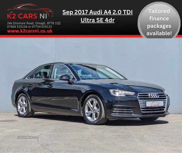 Audi A4 DIESEL SALOON in Tyrone